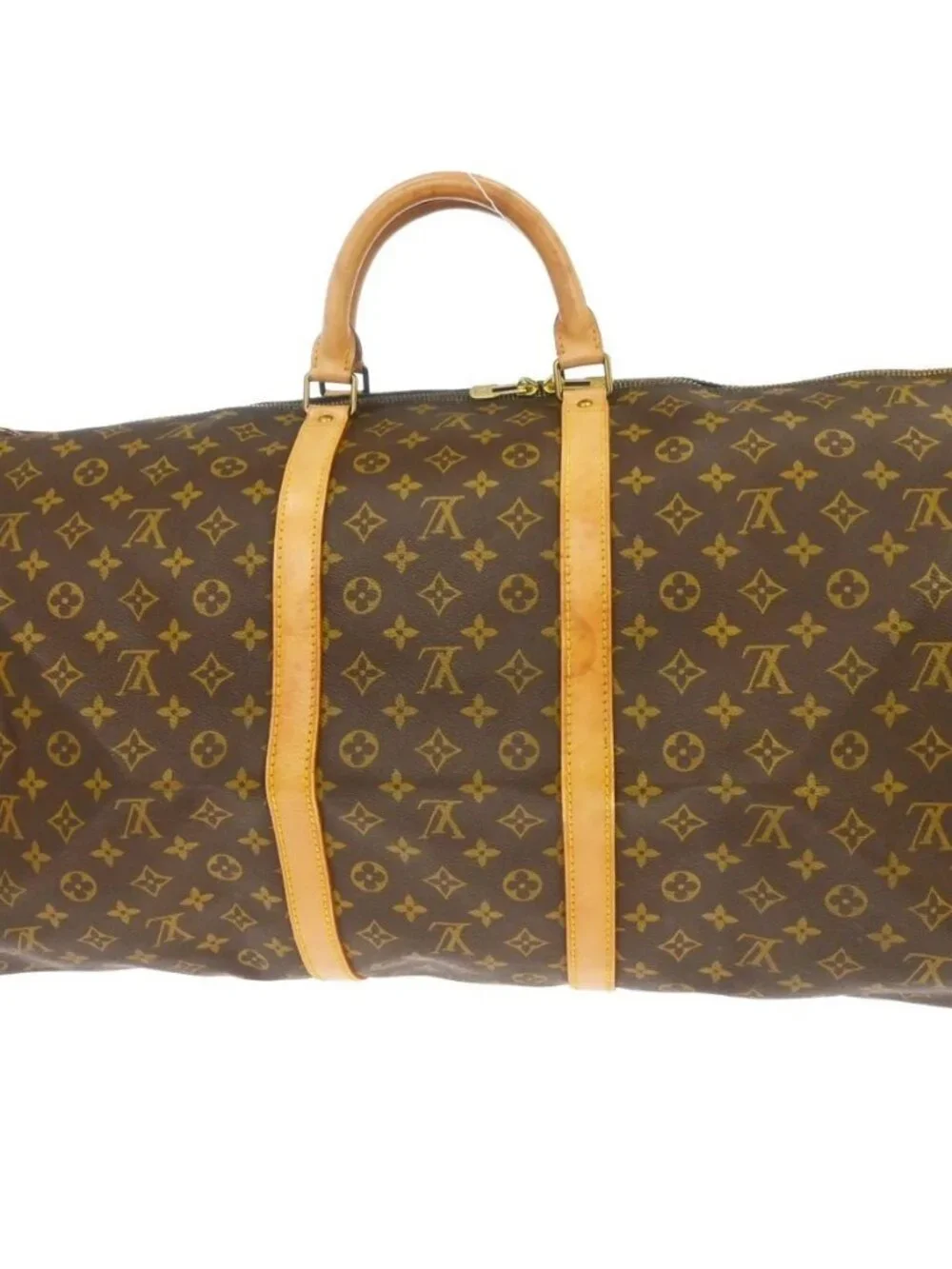 Best LOUIS VUITTON KEEPALL 60 TRAVEL HANDBAG MONOGRAM M41422 SA852 BQ00235 - Picture 2 of 16